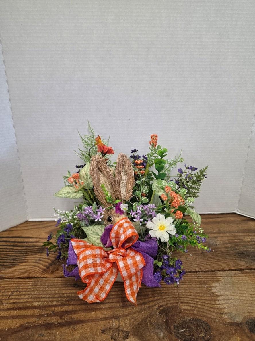 Easter Nestled Spring Bunny