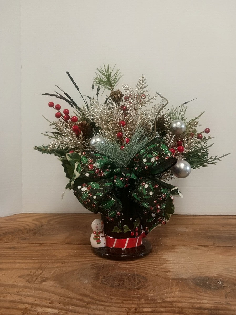 Festive Snowman Hat Cup