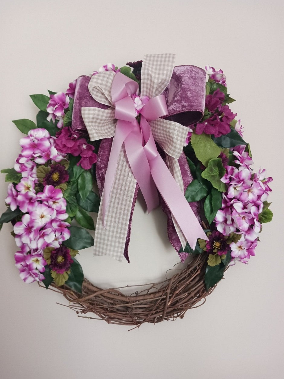 Purple Hydrangeas