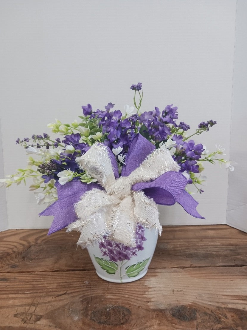 Lilac vase