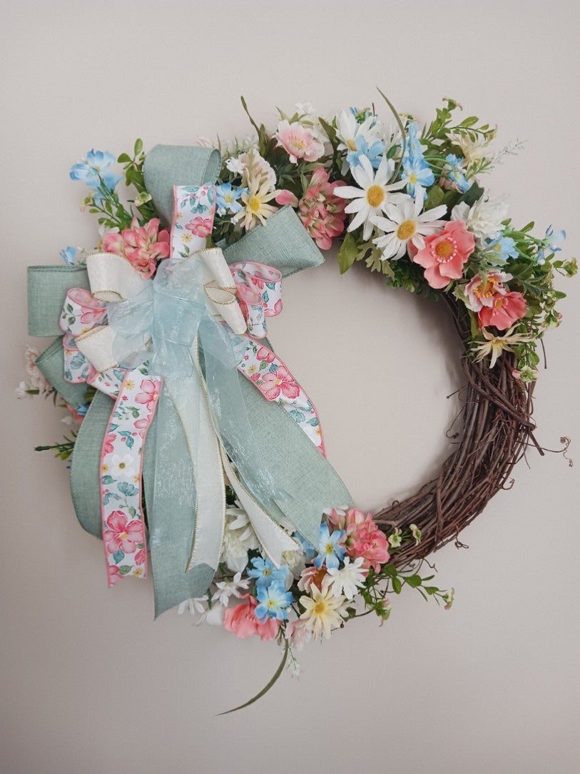 Pastel Spring Wreath