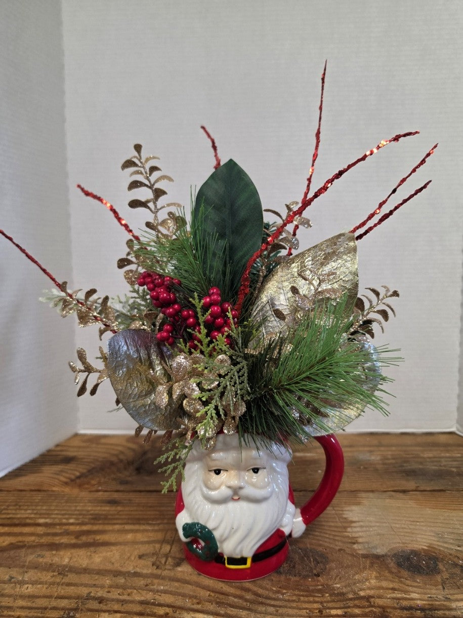 Elegant Santa Cup