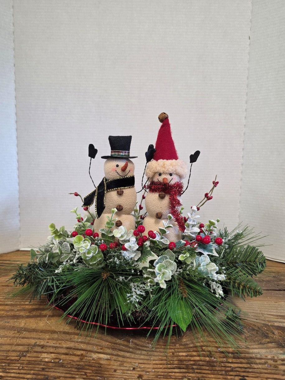 Mr. & Mrs. Snowman